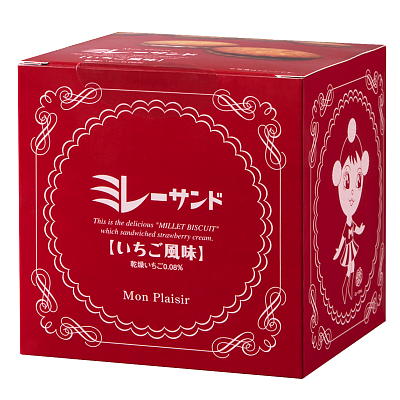 野村煎豆加工店 ミレーサンド いちご風味4